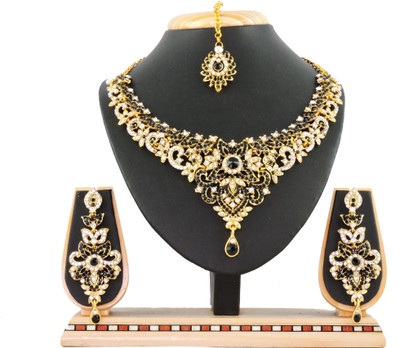 

Vatsalya Creation Zinc Jewel Set(Black)