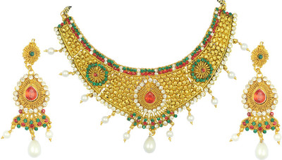 

Kavyanjali Jewels Alloy Jewel Set(Multicolor)