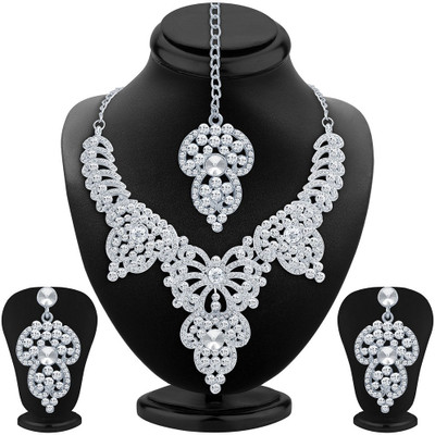 Sukkhi Alloy Jewel Set(White)