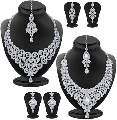 

Sukkhi Alloy Jewel Set(White)
