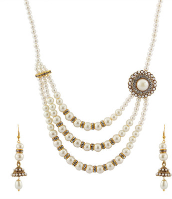 71% OFF on Luxor Alloy Jewel Set(White, Gold) 71% OFF on Luxor Alloy Jewel Set(White, Gold)