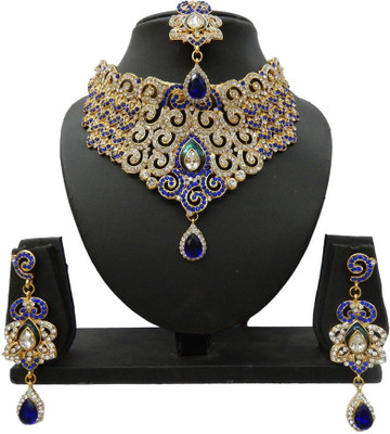 

Shree Bhawani Art Jewellery Alloy Jewel Set(Multicolor)