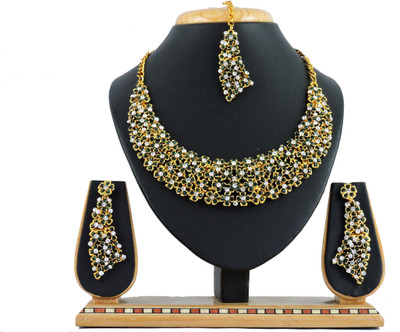 

Vatsalya Creation Alloy Jewel Set(Green)