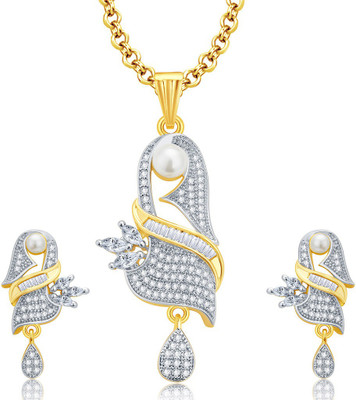 

Sukkhi Alloy Jewel Set(Gold, White)