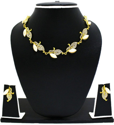 STYYLO FASHION Alloy Gold-plated Multicolor Jewellery Set(Pack of 1)