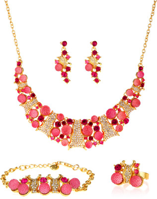 

Ruhaani Jewels Alloy Jewel Set(Gold)