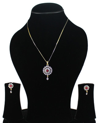 

You Bella Alloy Jewel Set(White)