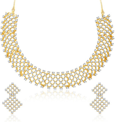 

Sukkhi Alloy Jewel Set(Gold, White)