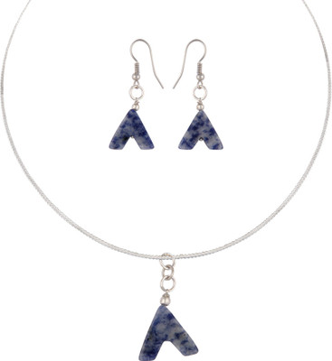 

Pearlz Ocean Alloy Jewel Set(Blue)