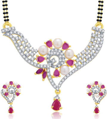Sukkhi Alloy Jewel Set(Gold, White)