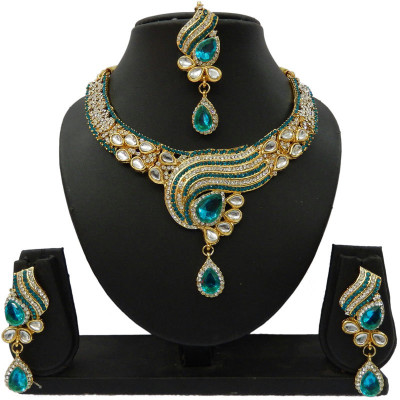 

Shree Bhawani Art Jewellery Alloy Jewel Set(Multicolor)