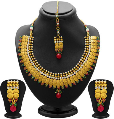 

Sukkhi Copper Jewel Set(Gold)