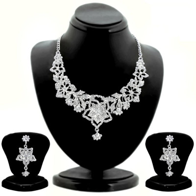 

Sukkhi Zinc Jewel Set(Silver)