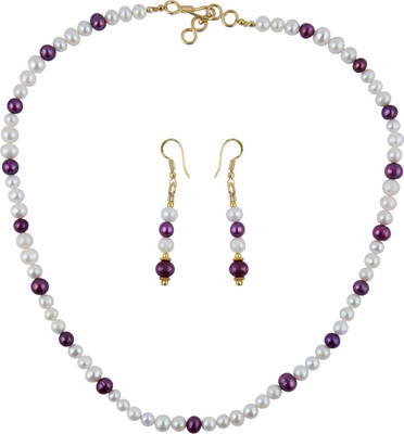 Pearlz Ocean Alloy Multicolor Jewellery Set(Pack of 1)