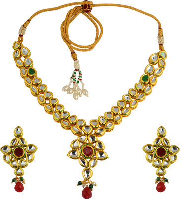 

K.R.S. Jewels Alloy Jewel Set(Gold)