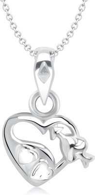 79% OFF on Vina Fashion Jewellery Rhodium Alloy Pendant