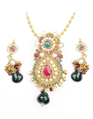 

Kavyanjali Jewels Alloy Jewel Set(Multicolor)