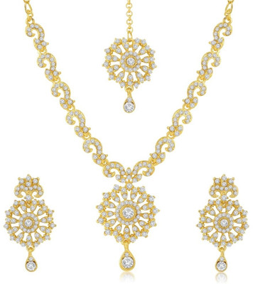 

Sukkhi Zinc Jewel Set(Gold)