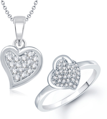 

VK Jewels Alloy Jewel Set(Silver)