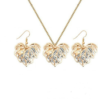 

Girlz! Alloy, Metal, Crystal Jewel Set(Gold, White)