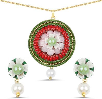 

Johareez Brass Jewel Set(Multicolor)