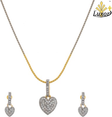 LUXOR Alloy Gold, Silver Jewellery Set(Pack of 1)