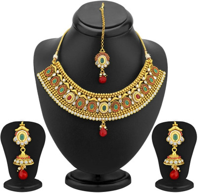 

Trushi Copper Jewel Set(Gold)
