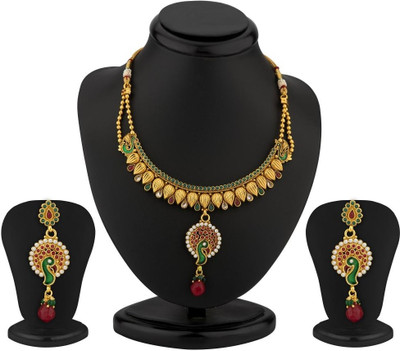 

Trushi Copper Jewel Set(Gold)