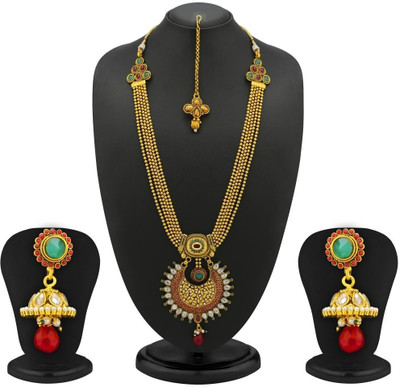 

Trushi Copper Jewel Set(Gold)