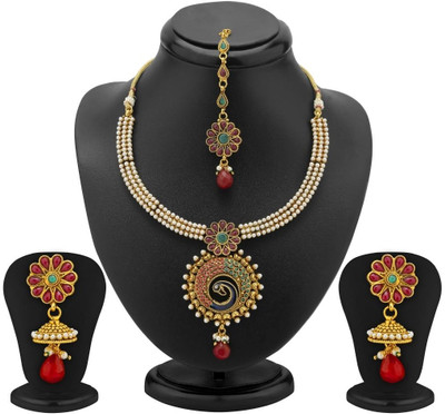 

Trushi Copper Jewel Set(Gold)