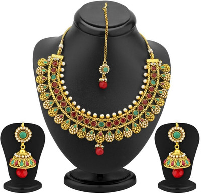

Trushi Copper Jewel Set(Gold)