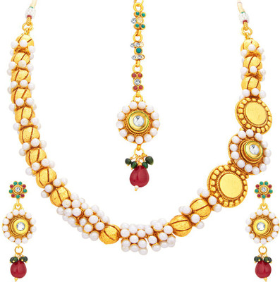 Sukkhi Alloy Jewel Set(Gold)