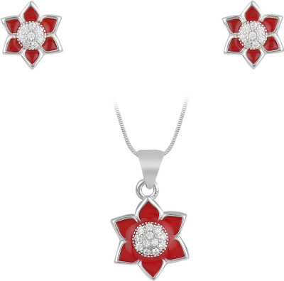 

Jewel99 Sterling Silver Jewel Set(Silver)