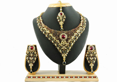 

Vatsalya Creation Alloy Jewel Set(Multicolor)