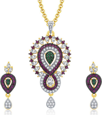 

Sukkhi Alloy Jewel Set(Gold, White)