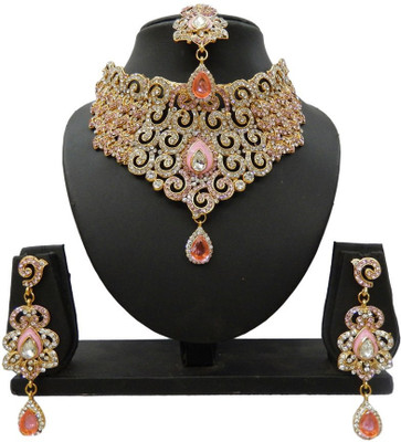 

Shree Bhawani Art Jewellery Alloy Jewel Set(Multicolor)