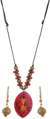 Sudha Creations Terracotta Jewel Set(Multicolor)