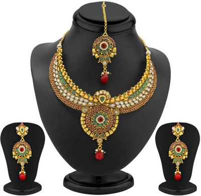 

Trushi Copper Jewel Set(Gold)