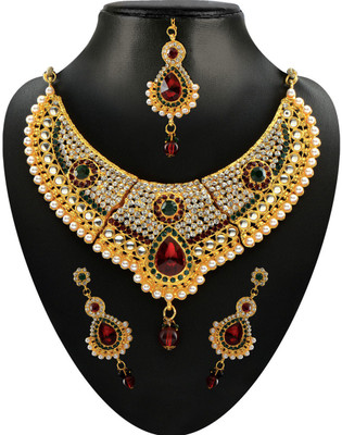 

Payal Designs Alloy Jewel Set(Multicolor)