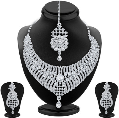 

Sukkhi Alloy Jewel Set(White)