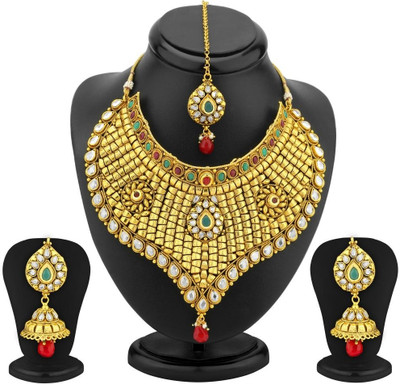 

Trushi Copper Jewel Set(Gold)