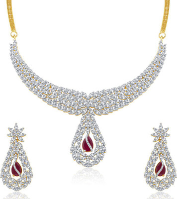

Sukkhi Alloy Jewel Set(Gold, White)