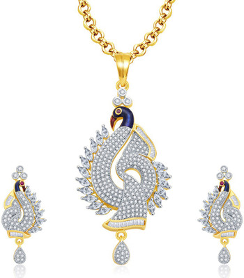 Sukkhi Alloy Jewel Set(Gold, White)