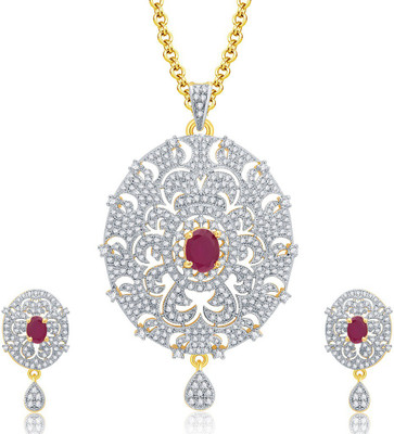 

Sukkhi Alloy Jewel Set(Gold, White)