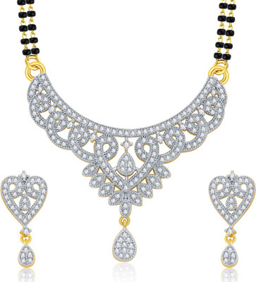 

Sukkhi Alloy Jewel Set(Gold, White)
