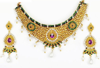 

Kavyanjali Jewels Alloy Jewel Set(Multicolor)