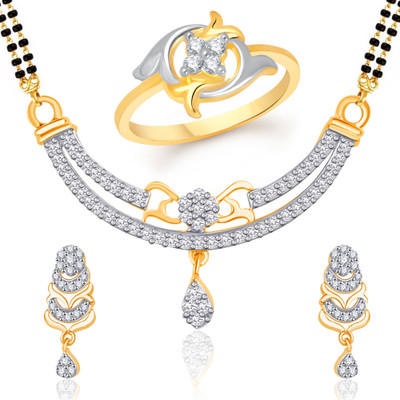 VK Jewels Alloy Jewel Set(Gold)
