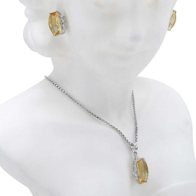 Johareez Sterling Silver Jewellery Set(Pack of 1)