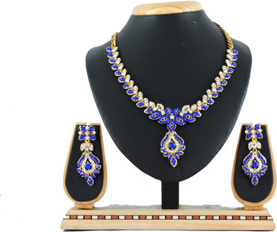 

Vatsalya Creation Alloy Jewel Set(Blue)
