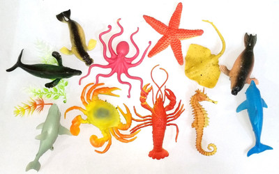 

A2Z HQ Sea Creatures for Kids & Aquarium(Multicolor)